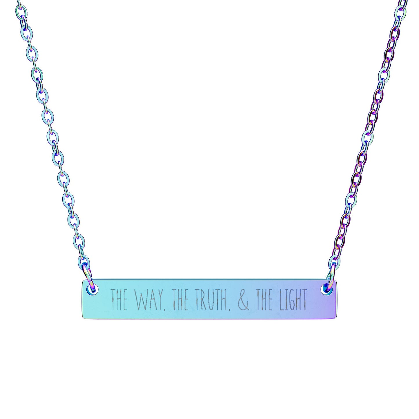 The Wayfinder, Horizontal Bar Necklace