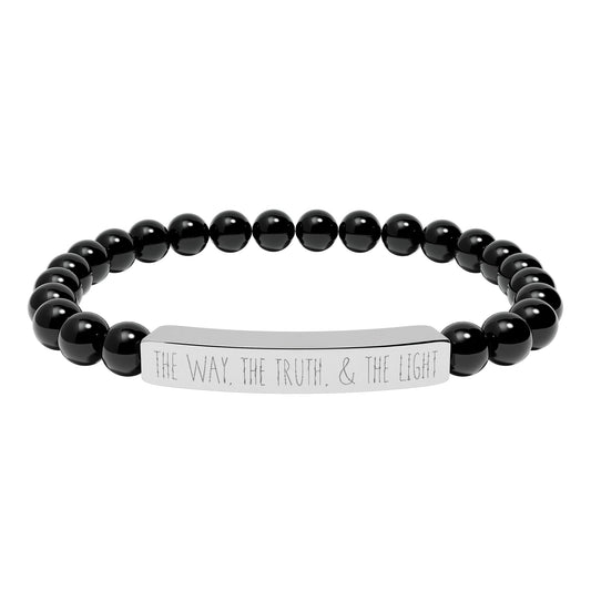 The Way, The Truth, and The Light, Beaded Bracelet