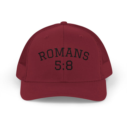 Romans 5:8, Trucker Hat