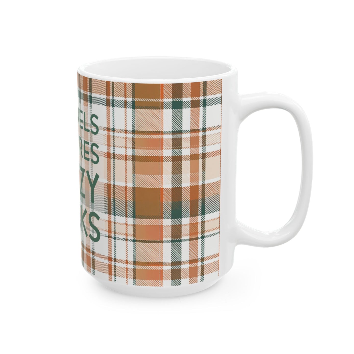 Flannels, Bonfires & Fuzzy Socks, Mug