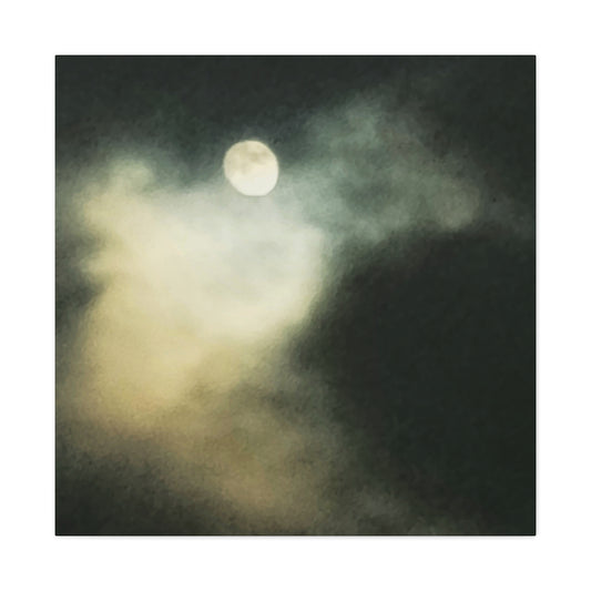Ghostly Moon | Canvas