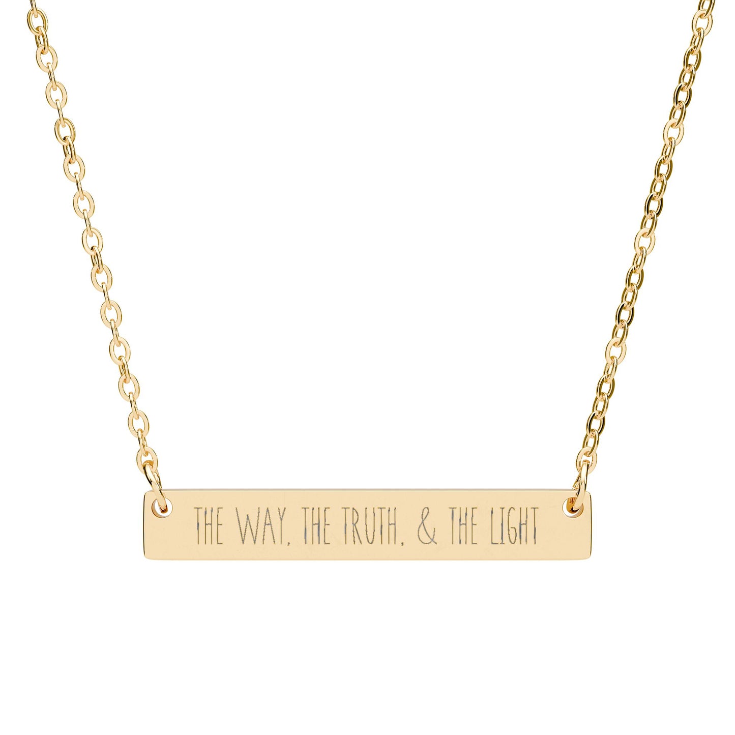 The Wayfinder, Horizontal Bar Necklace