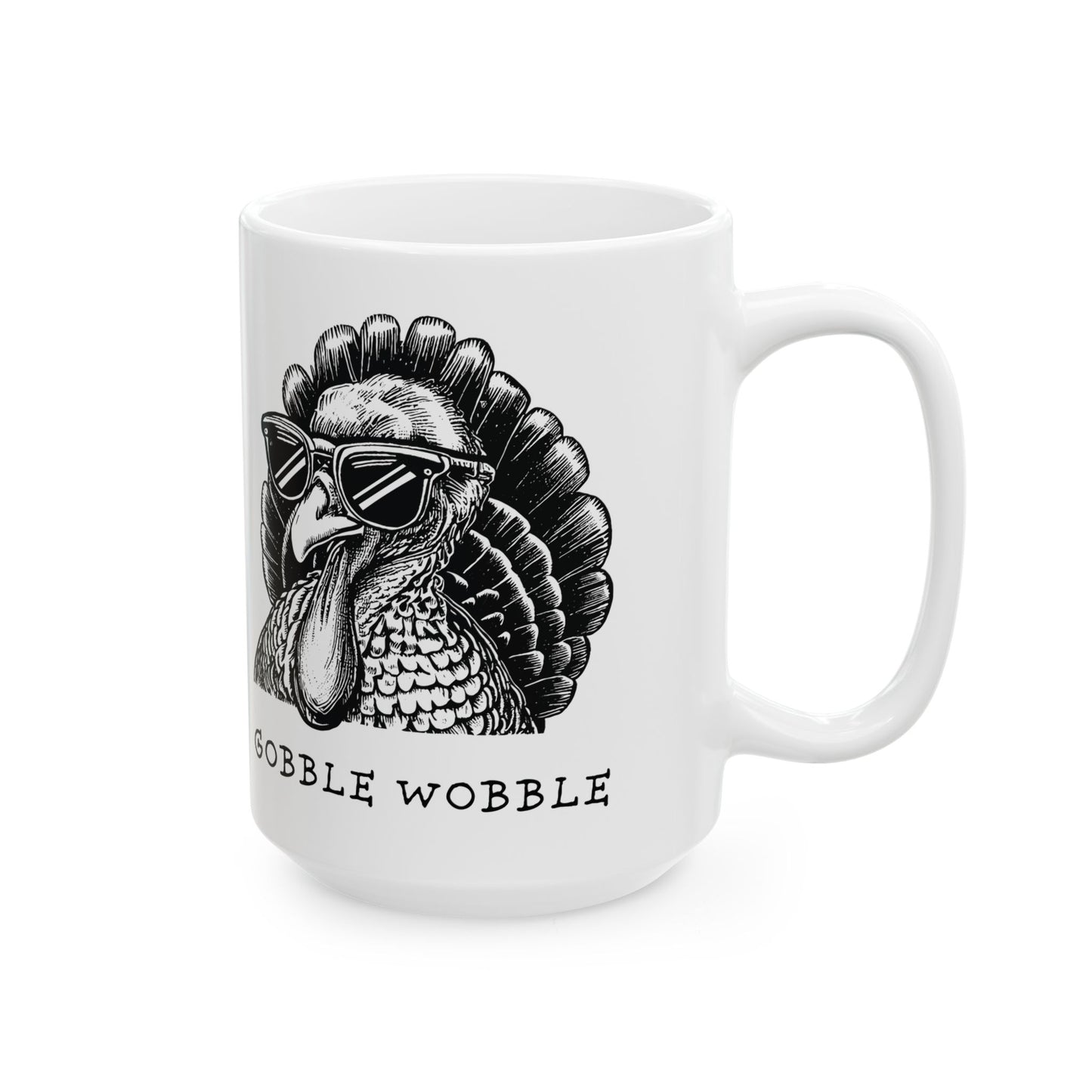 Gobble Wobble, Mug