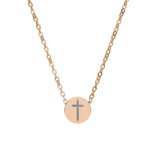 Iron Cross | Engraved Necklace