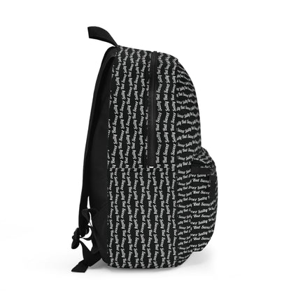 Salty But Sweet | Black Backpack