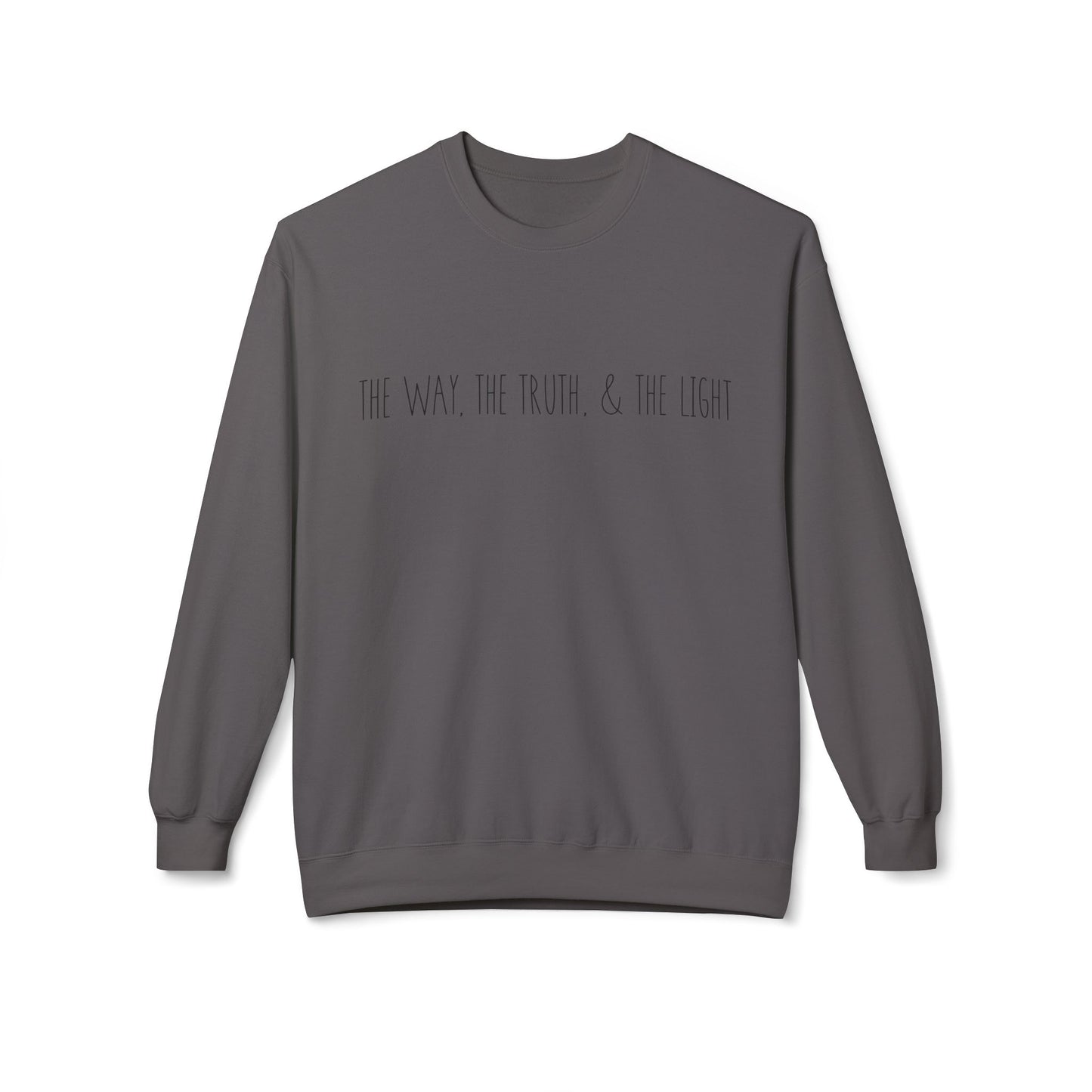 The Way, The Truth & The Light | Cozy Crewneck Sweatshirt
