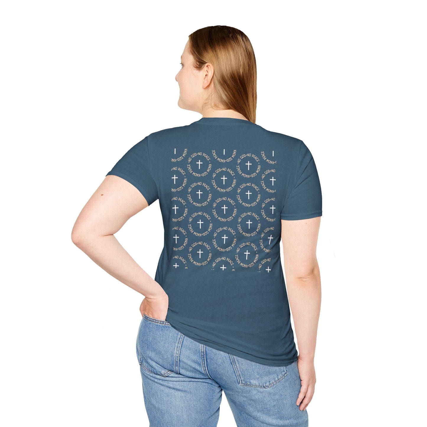 No God No Peace Know God Know Peace, Soft Tee