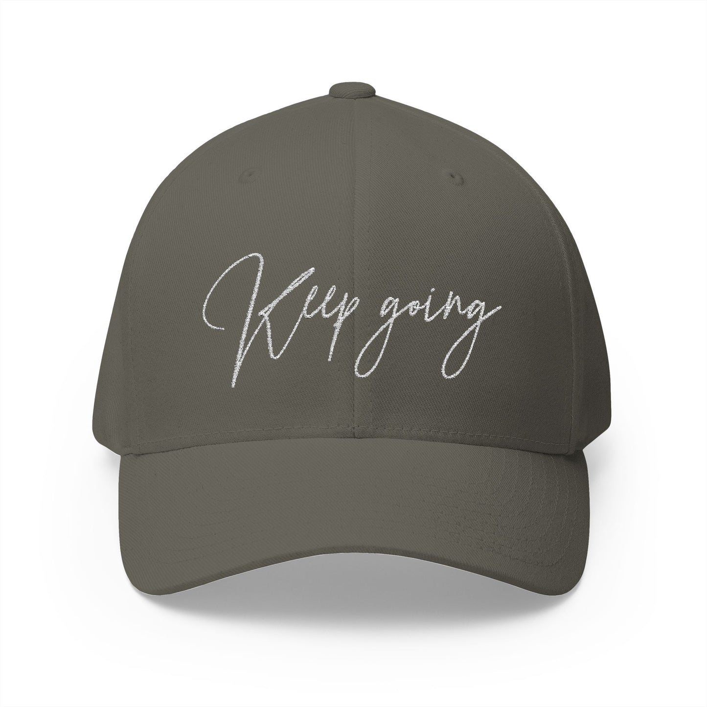 Keep Going | Closed Back, Fitted Hat