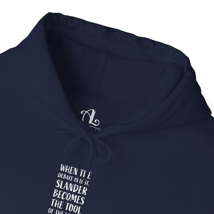 Quote Socrates  | Cozy Hoodie