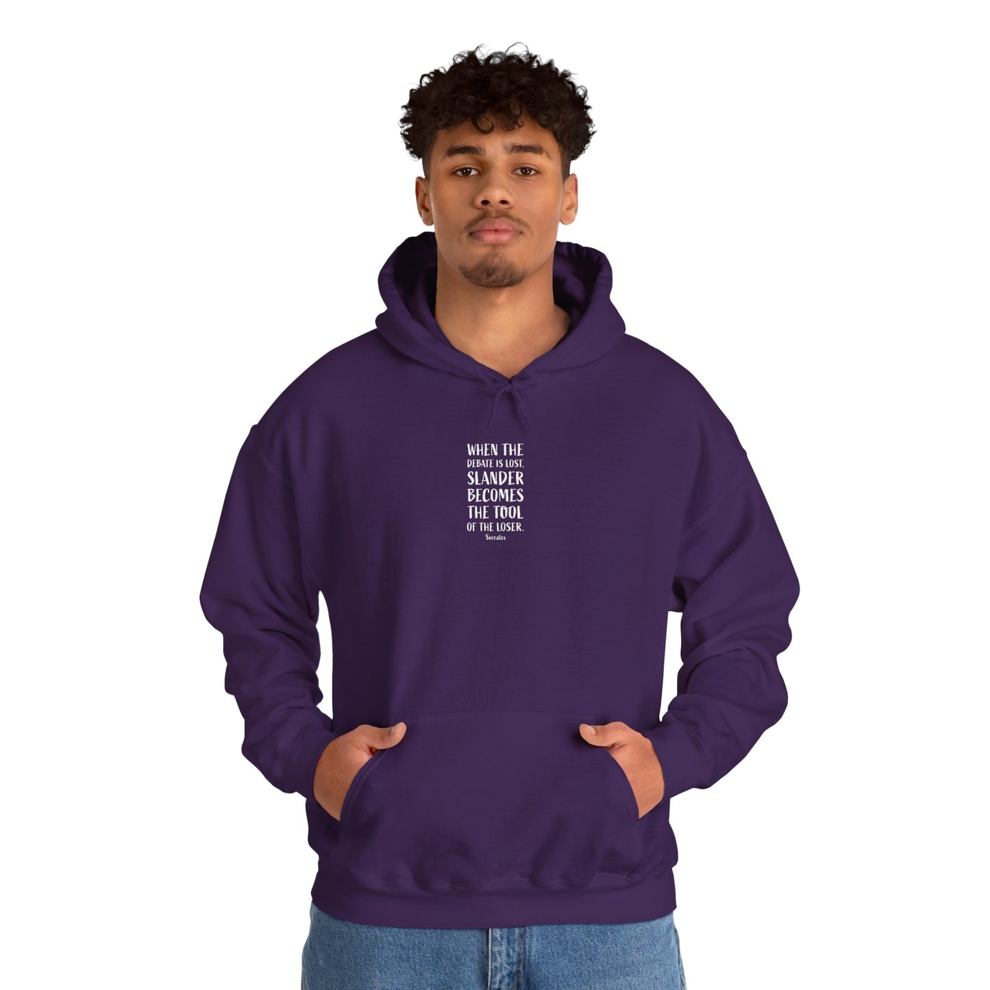 Quote Socrates, Hoodie