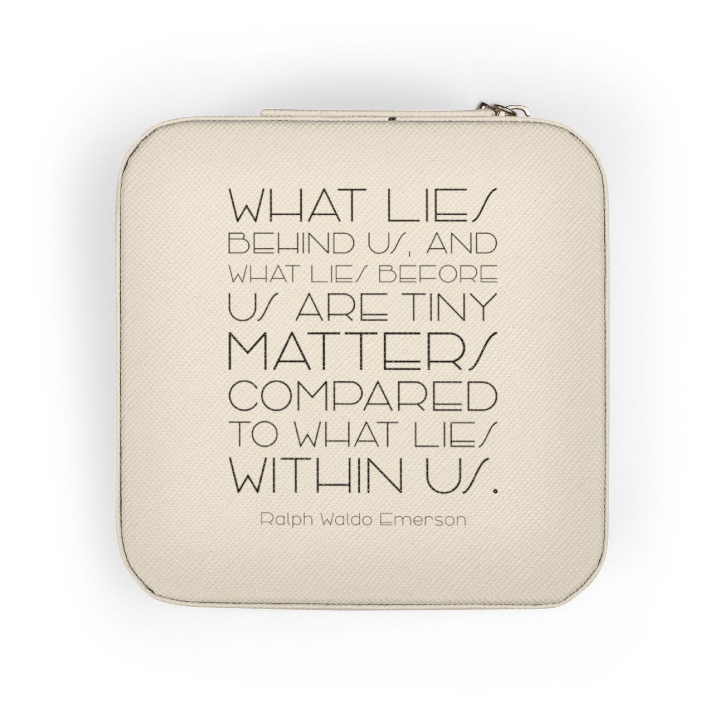 'What Lies Behind Us' | Travel Jewelry Case