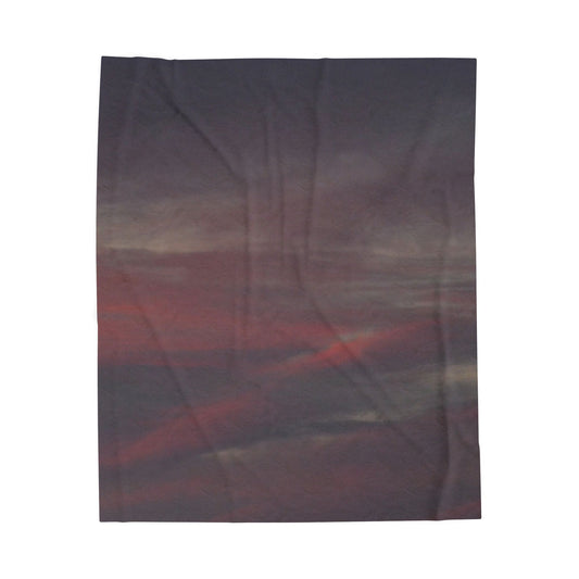 Watercolor Skies | Plush Blanket