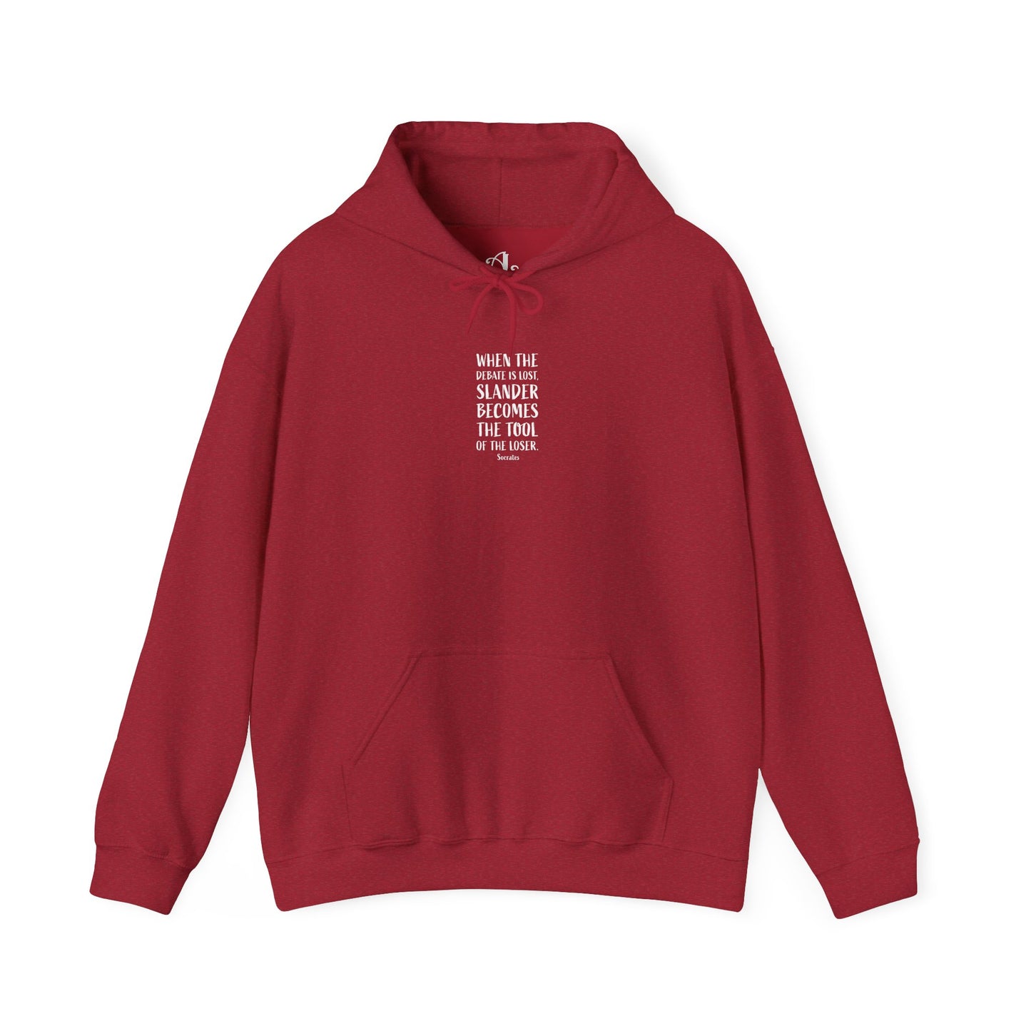 Quote Socrates  | Cozy Hoodie