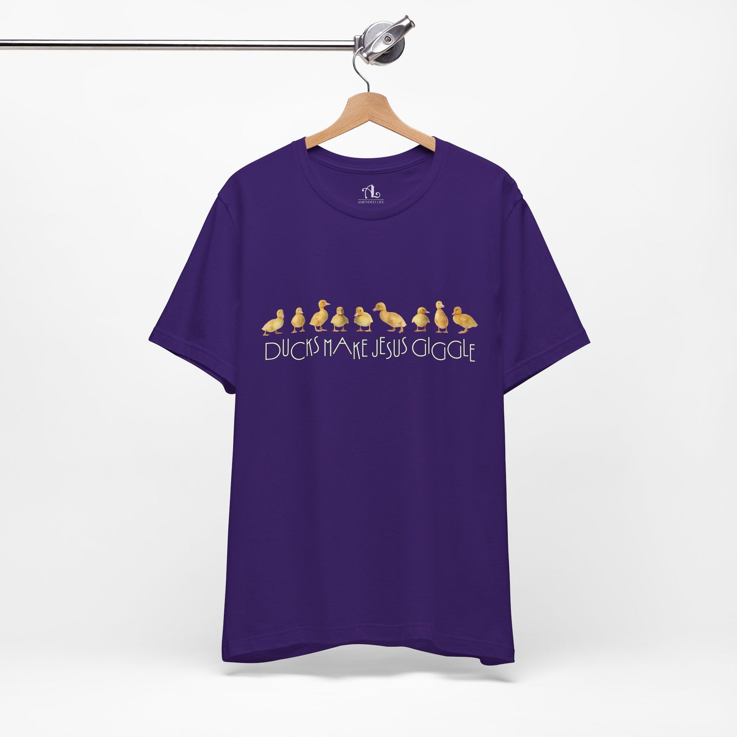 Ducks Make Jesus Giggle, Soft Tee