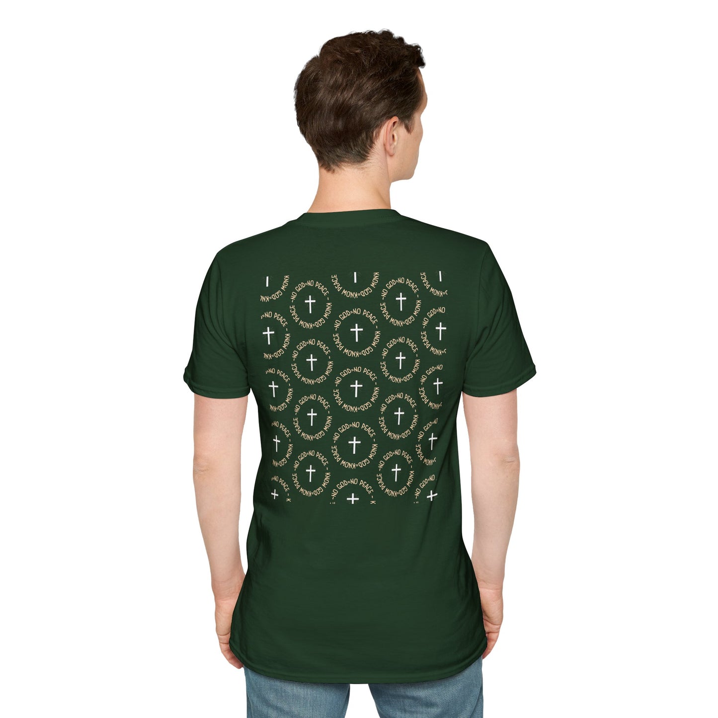 No God No Peace Know God Know Peace, Soft Tee