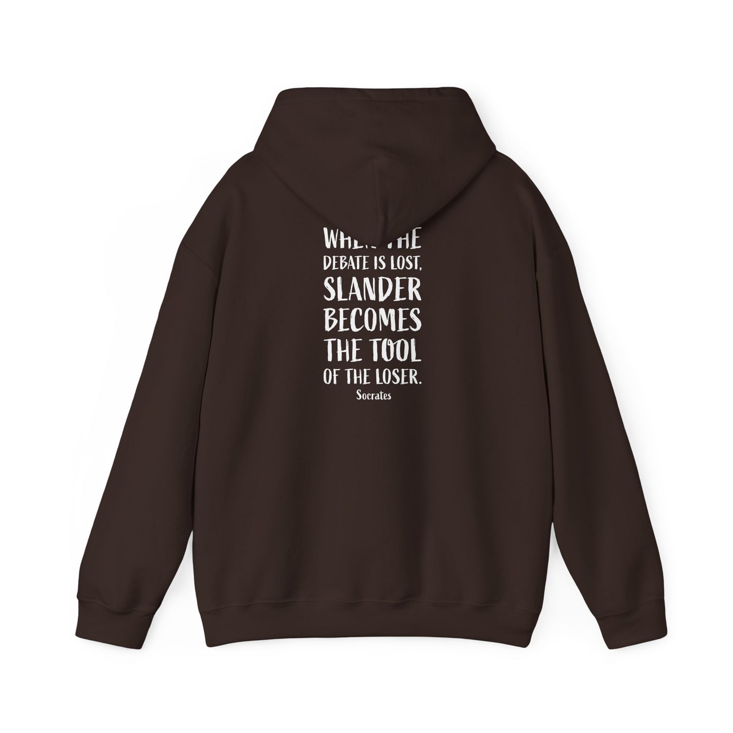 Quote Socrates  | Cozy Hoodie