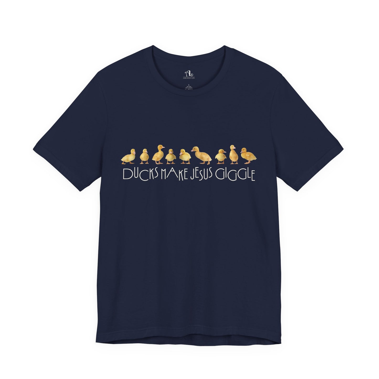 Ducks Make Jesus Giggle, Soft Tee