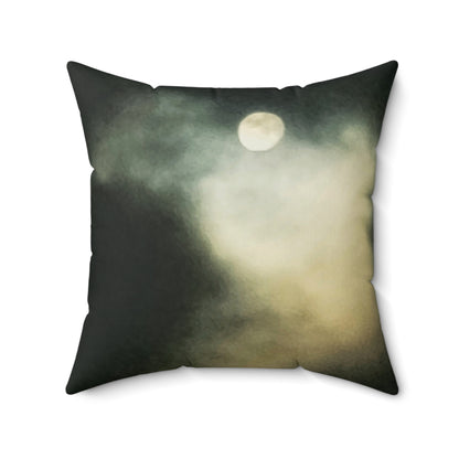 Ghostly Moon | Pillow with Removable Cover