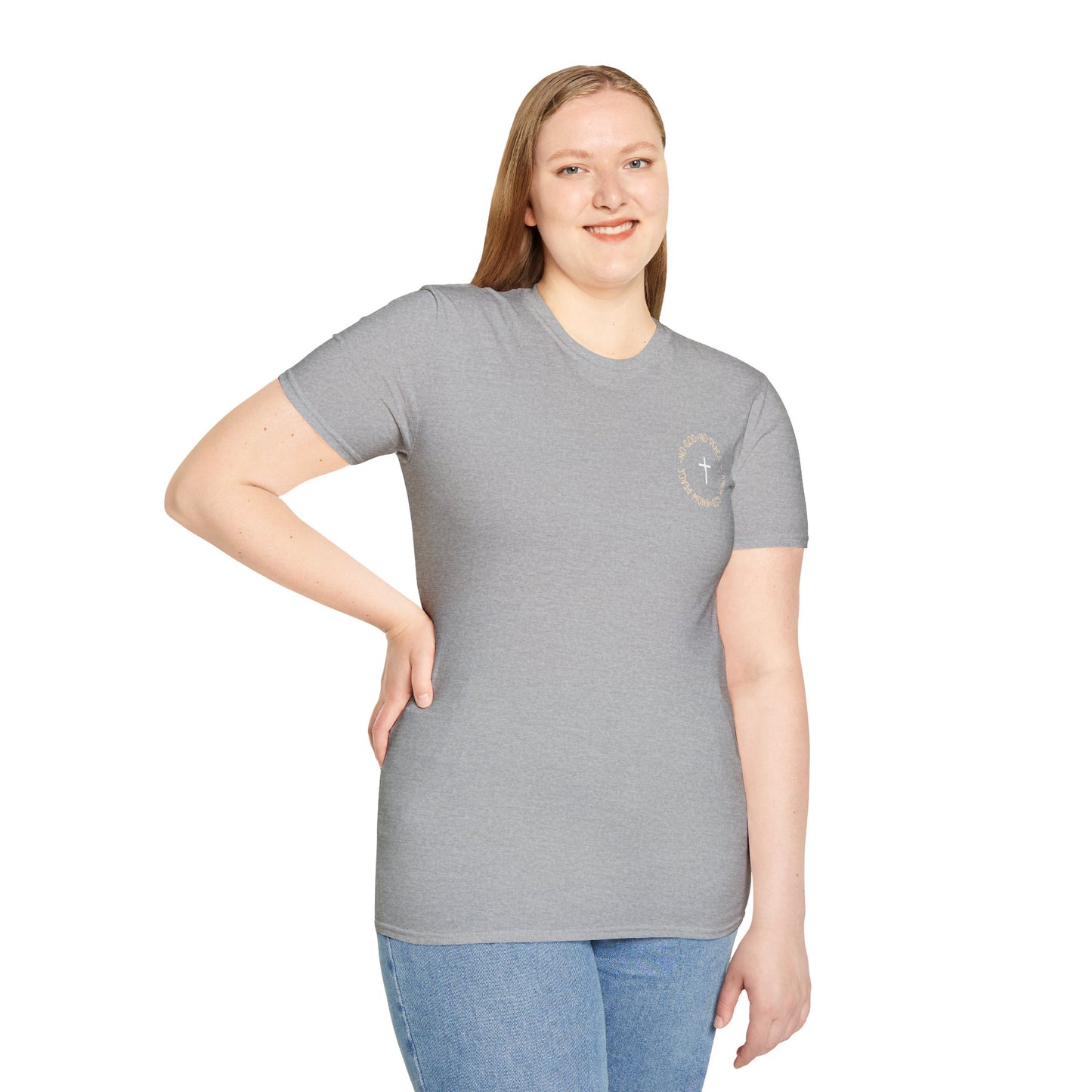 No God No Peace Know God Know Peace, Soft Tee