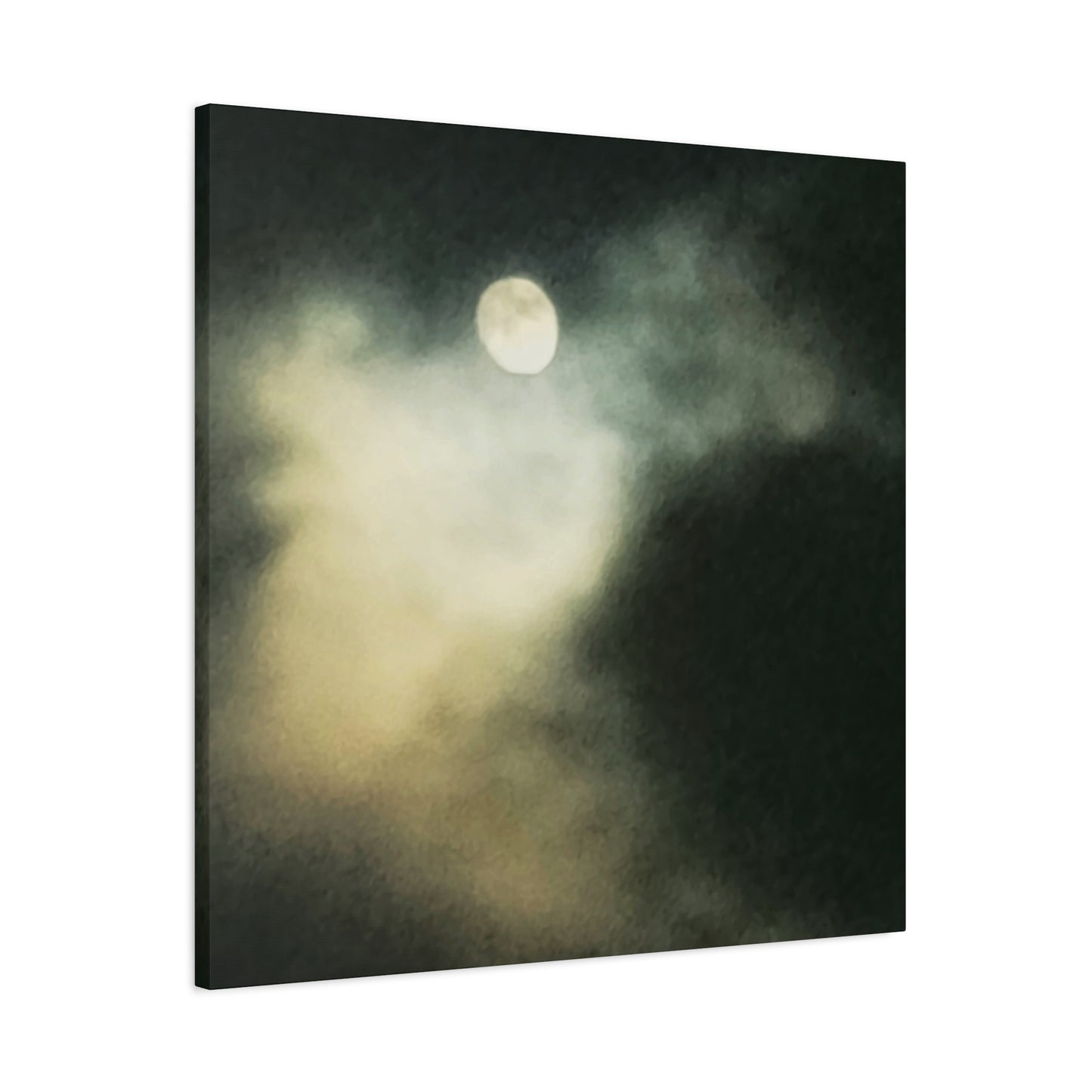 Ghostly Moon | Canvas