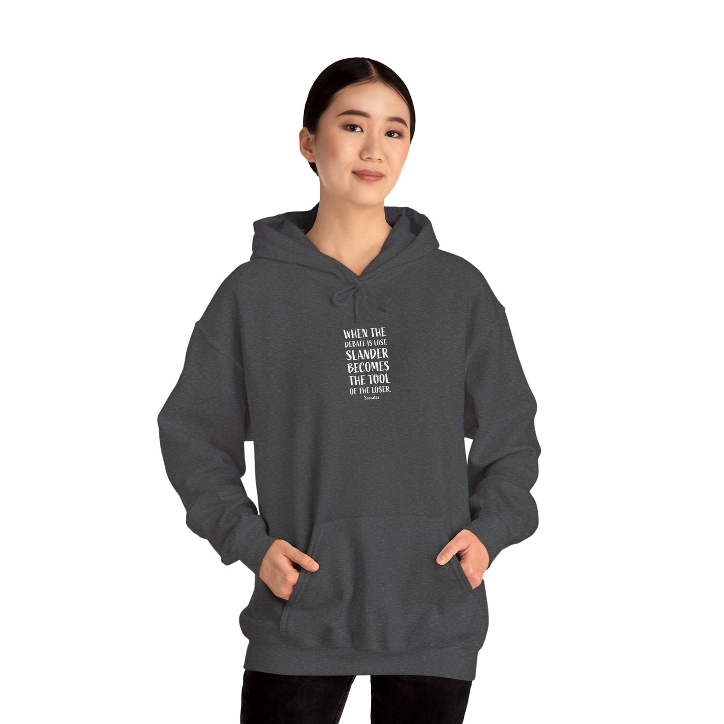 Quote Socrates  | Cozy Hoodie