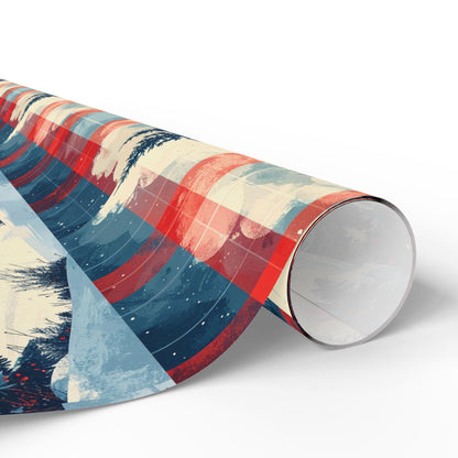 Frosted Freedom Wrapping Paper