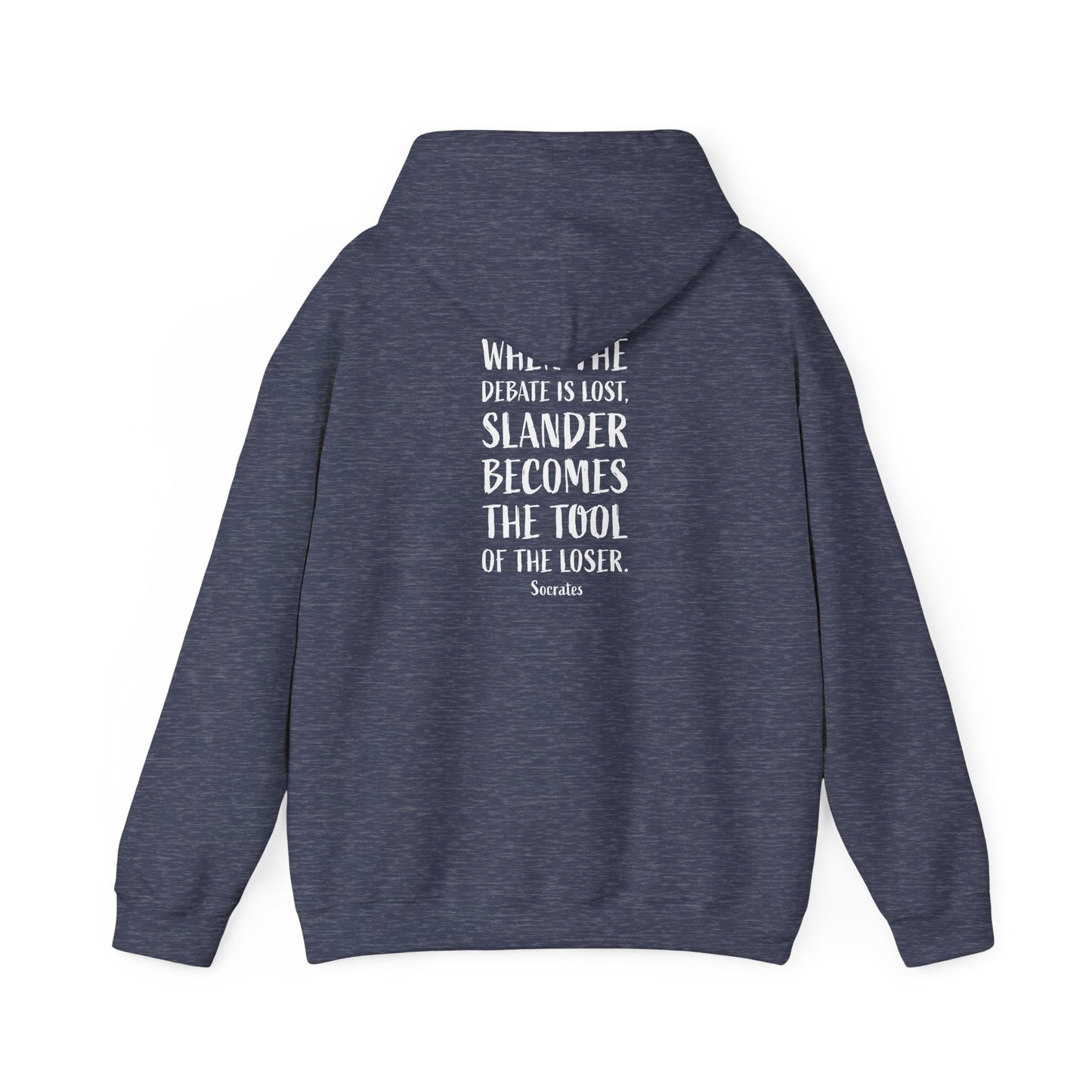 Quote Socrates  | Cozy Hoodie