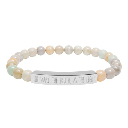 The Way, The Truth, and The Light, Beaded Bracelet