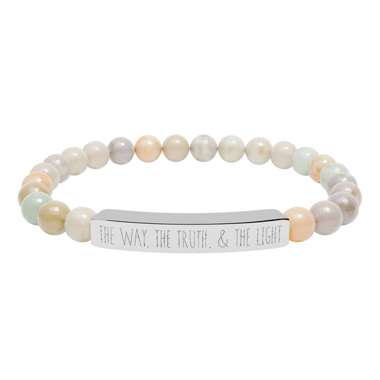 The Way, The Truth, and The Light, Beaded Bracelet