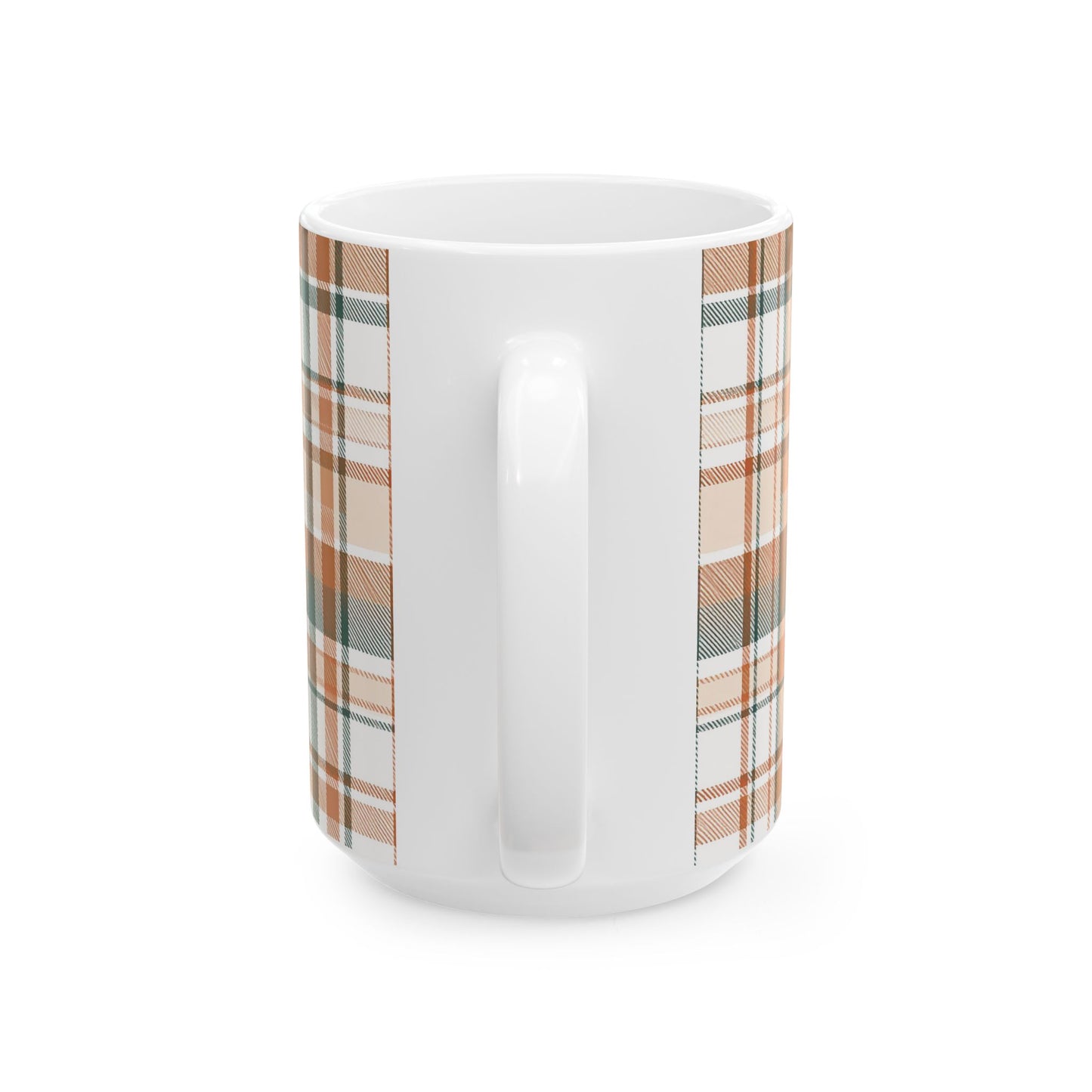 Plaid Perfection: Flannels, Bonfires & Fuzzy Socks | 15oz Ceramic Mug