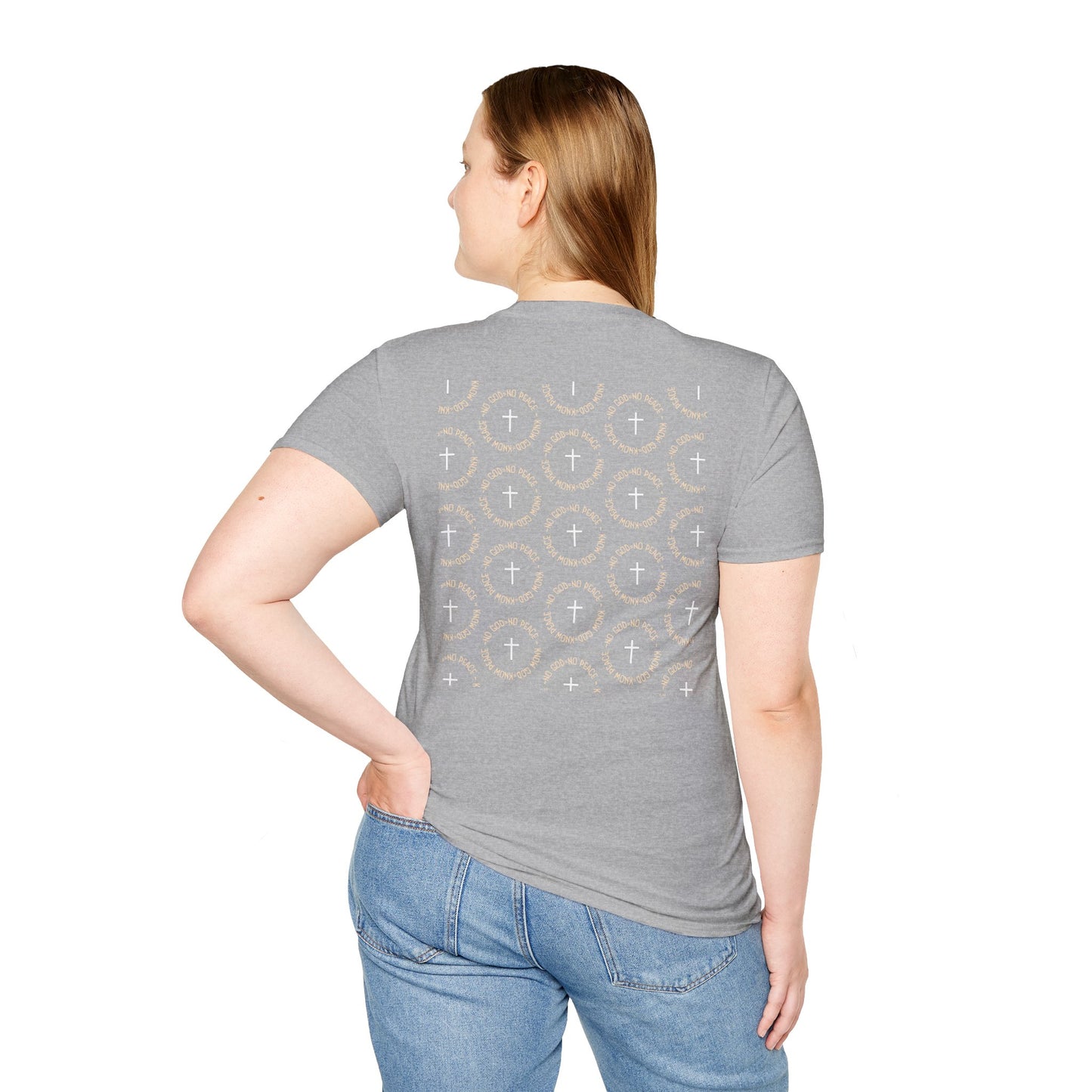 No God No Peace Know God Know Peace, Soft Tee