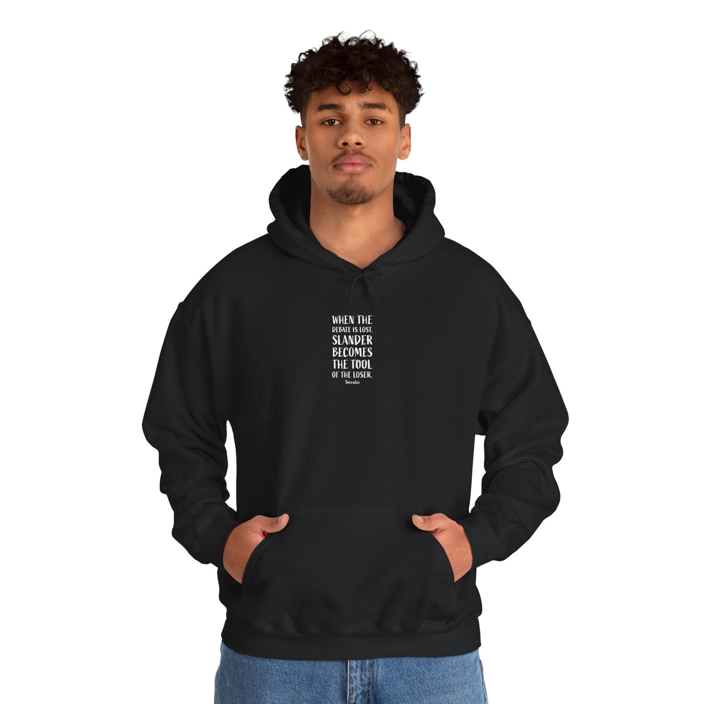 Quote Socrates  | Cozy Hoodie