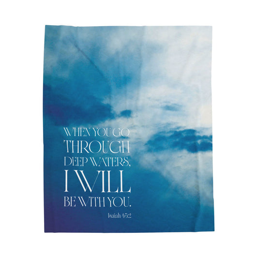 Deep Waters, Plush Blanket