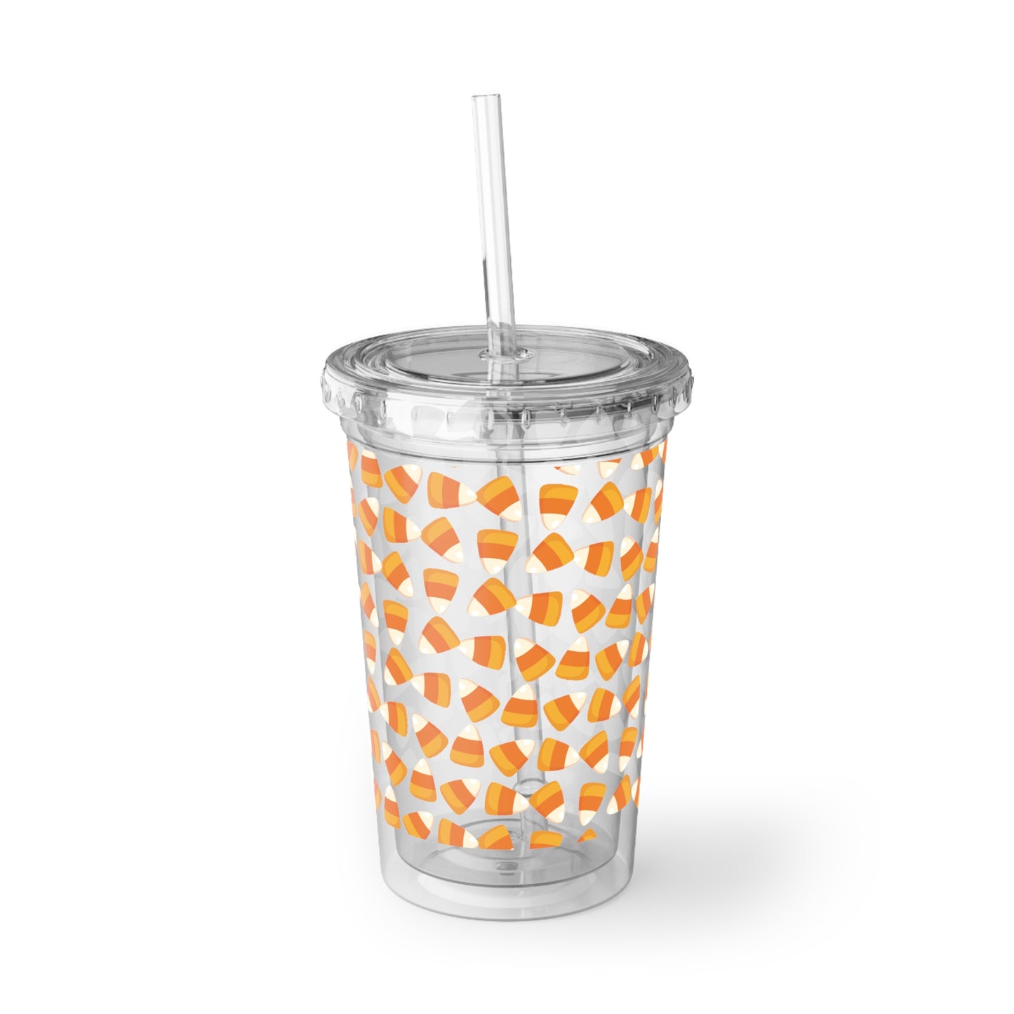 Candy Corn  16oz Acrylic Tumbler
