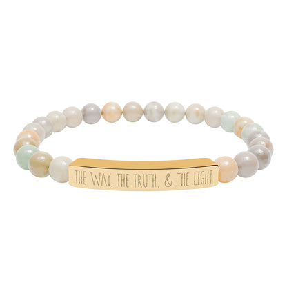 The Way, The Truth, and The Light, Beaded Bracelet