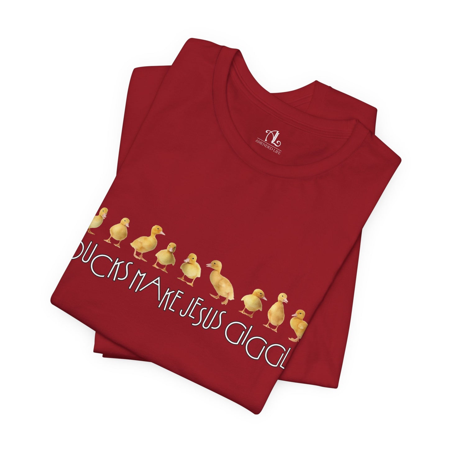 Ducks Make Jesus Giggle, Soft Tee