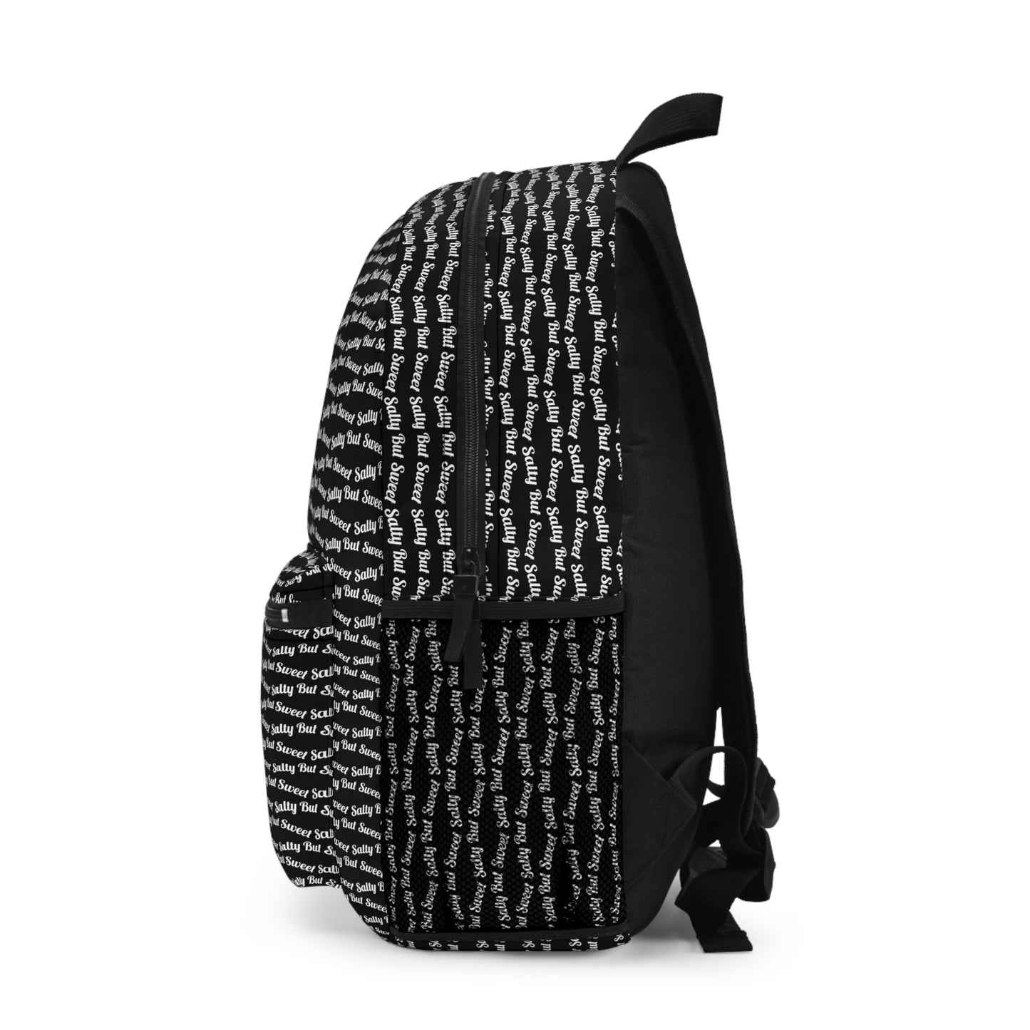 Salty But Sweet | Black Backpack