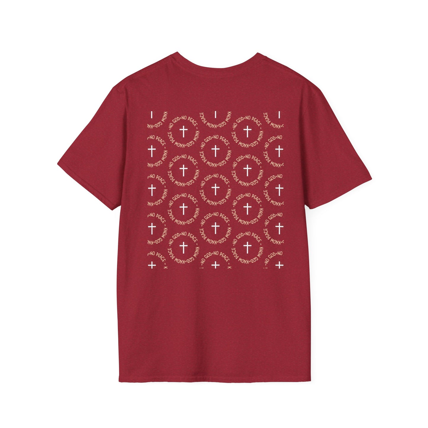 No God No Peace Know God Know Peace, Soft Tee