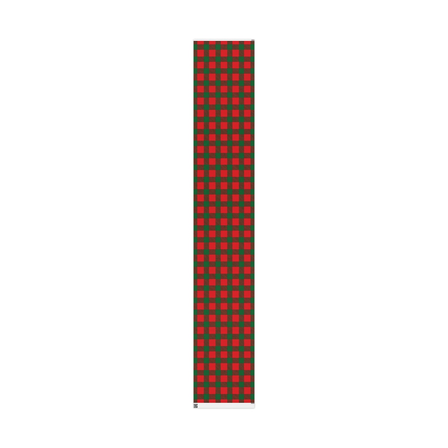 Santa's Buffalo Plaid Wrapping Paper