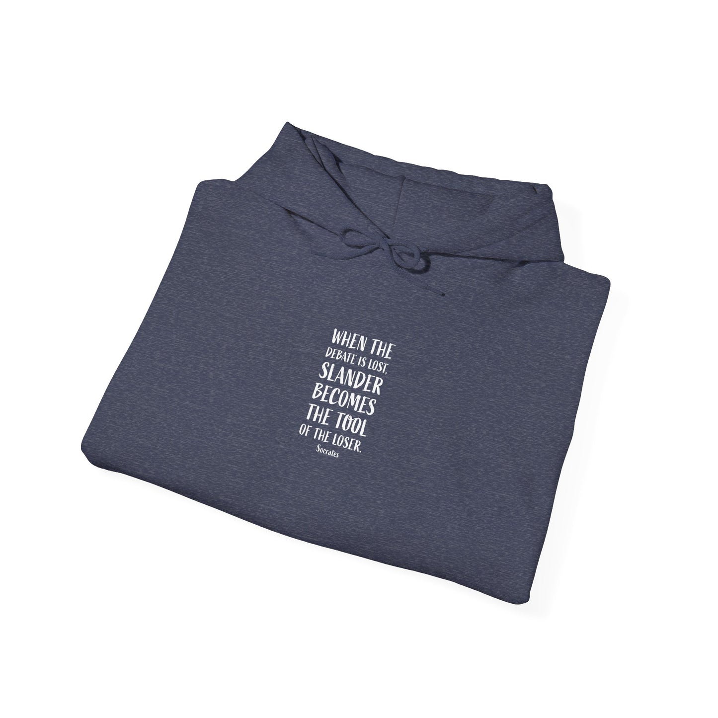 Quote Socrates  | Cozy Hoodie