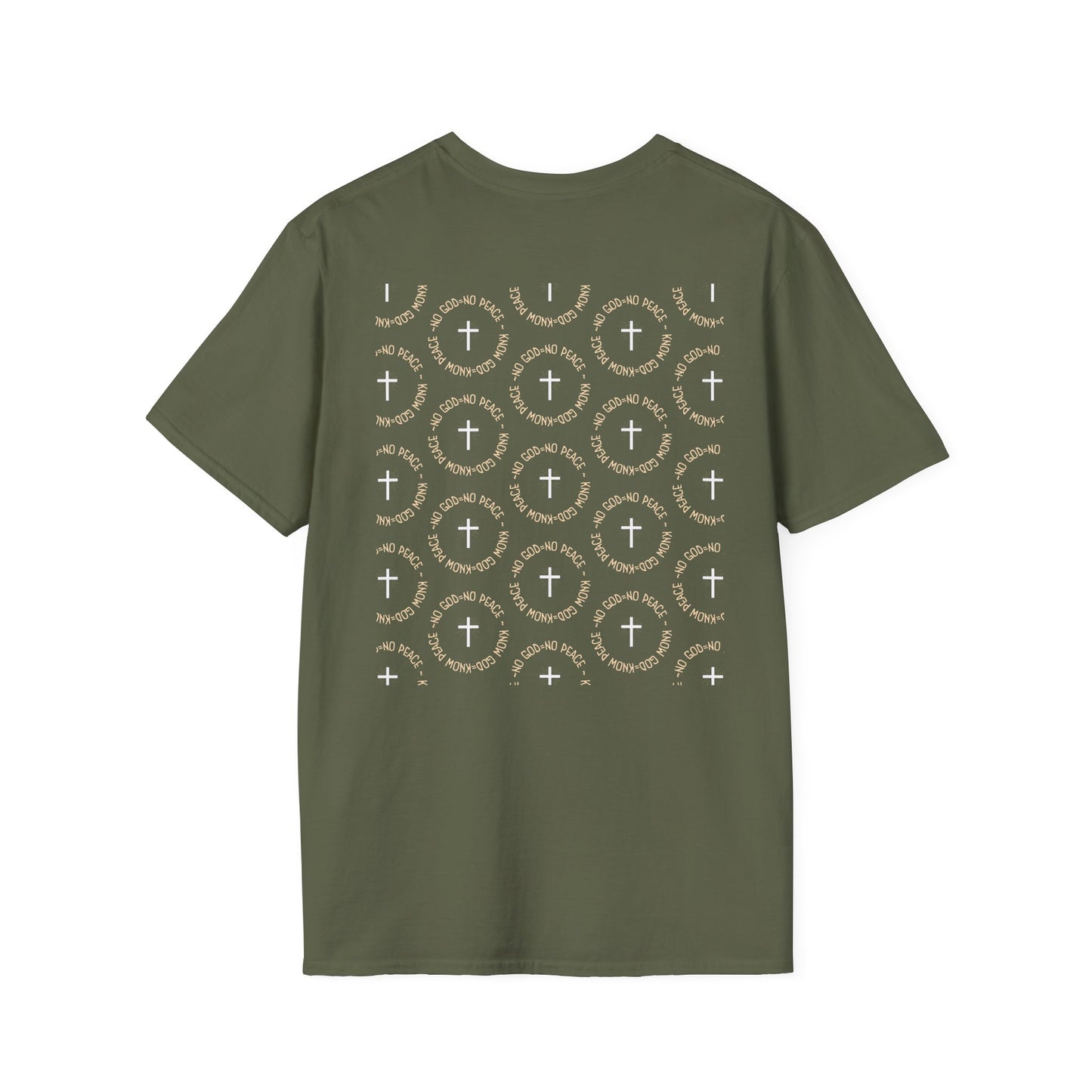 No God No Peace Know God Know Peace, Soft Tee