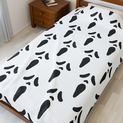 Scream Face | Plush Blanket