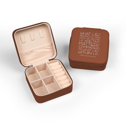 'What Lies Behind Us' | Travel Jewelry Case