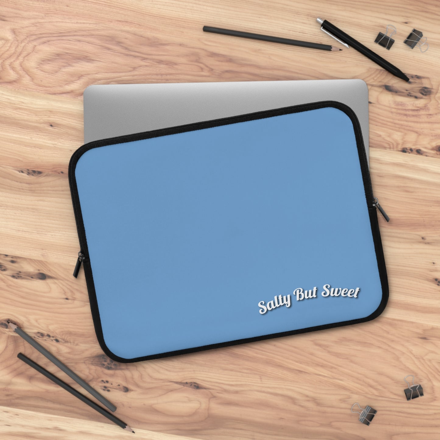 Salty But Sweet | Light Blue Protective Case for Laptops and Tablets