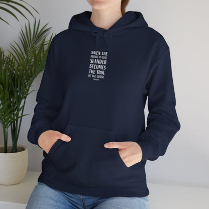 Quote Socrates  | Cozy Hoodie