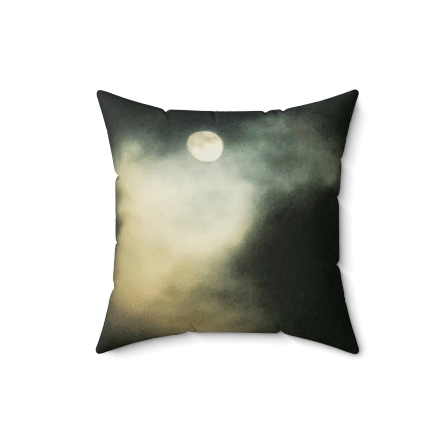 Ghostly Moon | Pillow with Removable Cover