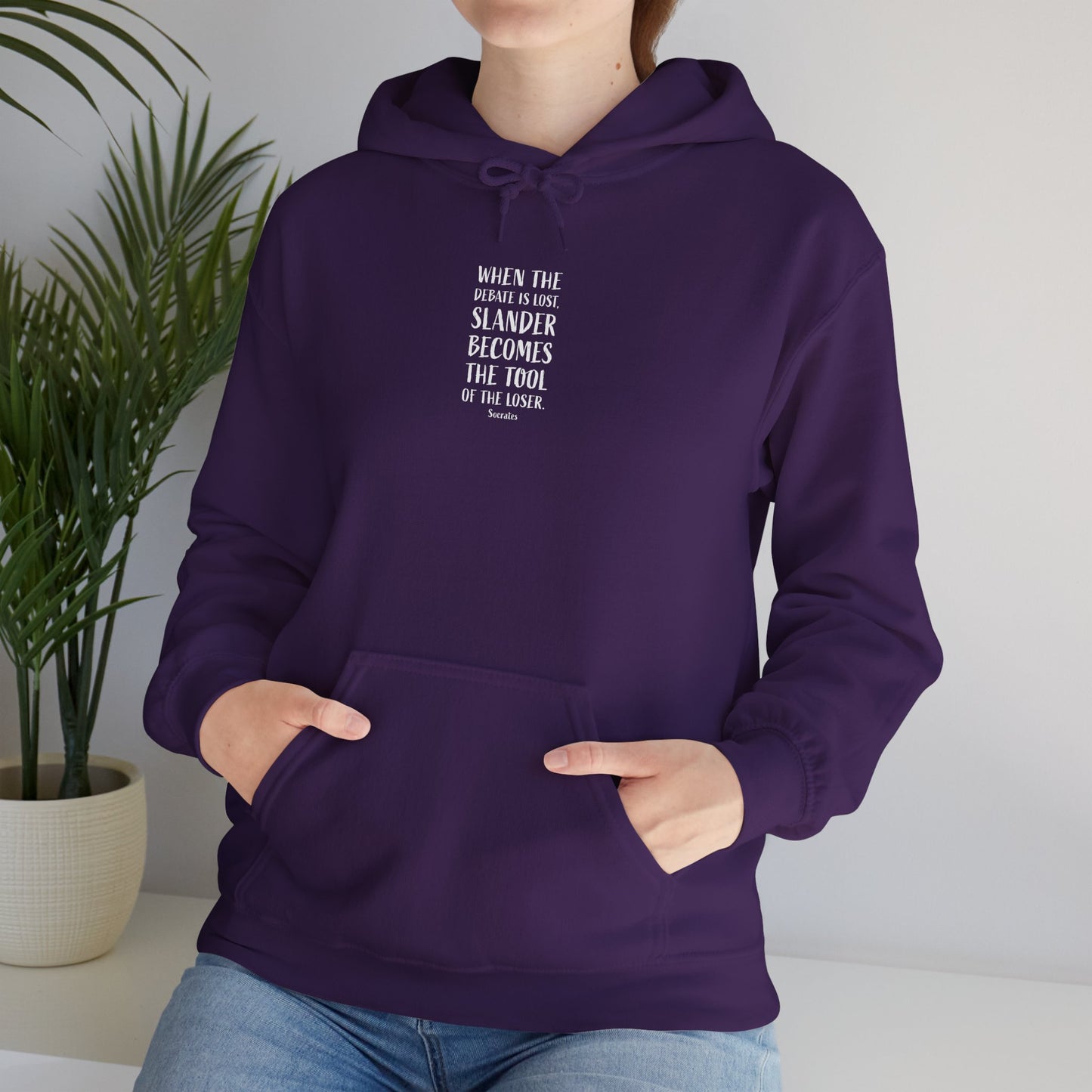 Quote Socrates, Hoodie