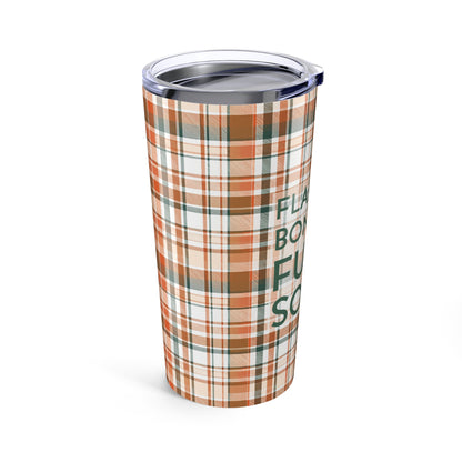 Plaid Perfection | Cozy Season 20 oz Tumbler