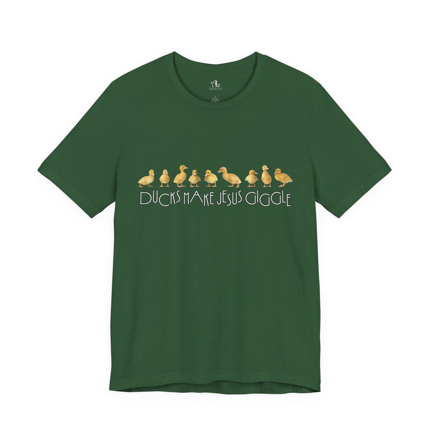 Ducks Make Jesus Giggle, Soft Tee