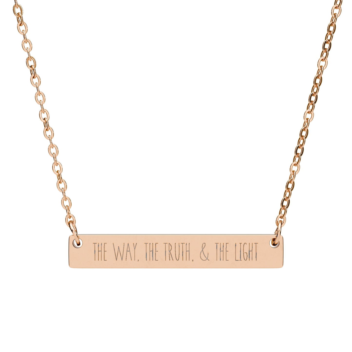 The Wayfinder, Horizontal Bar Necklace